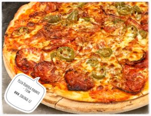 Pizza diavola pikante